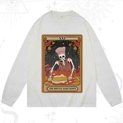 Purplehecate The Mental Bake Down Tarot Long Sleeve T-Shirt