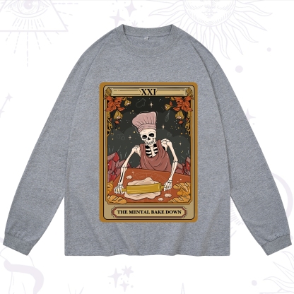 Purplehecate The Mental Bake Down Tarot Long Sleeve T-Shirt