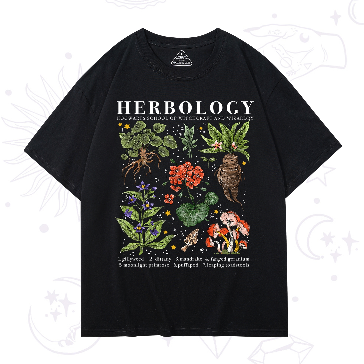 Purplehecate Herbology Plants T-Shirt