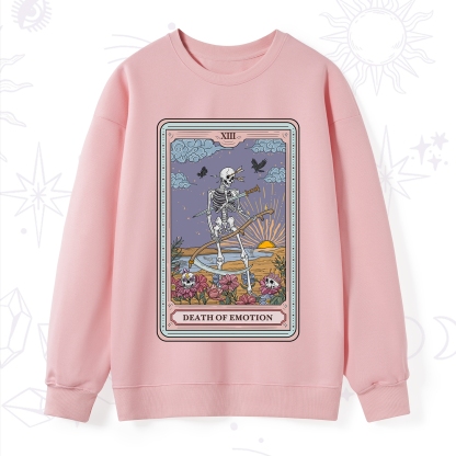 Purplehecate The Death Of Emotion Tarot Sweatshirt