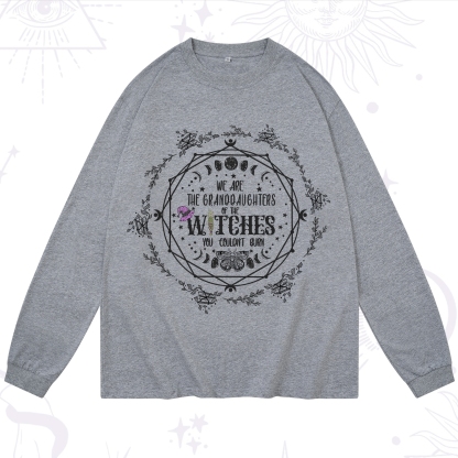 Purplehecate We Are the Granddaughters of the Witches You Could Not Burn Long Sleeve T-Shirt