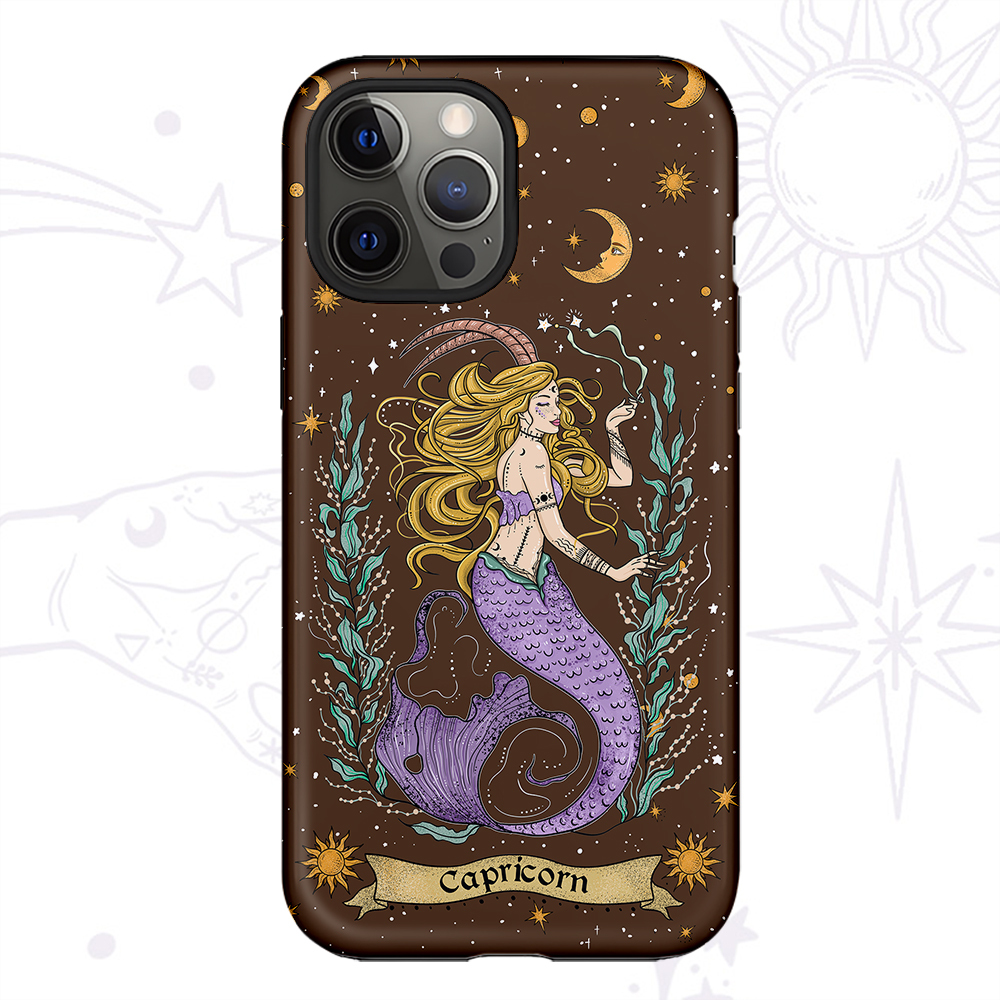 Purplehecate Capricorn Zodiac Phone Case