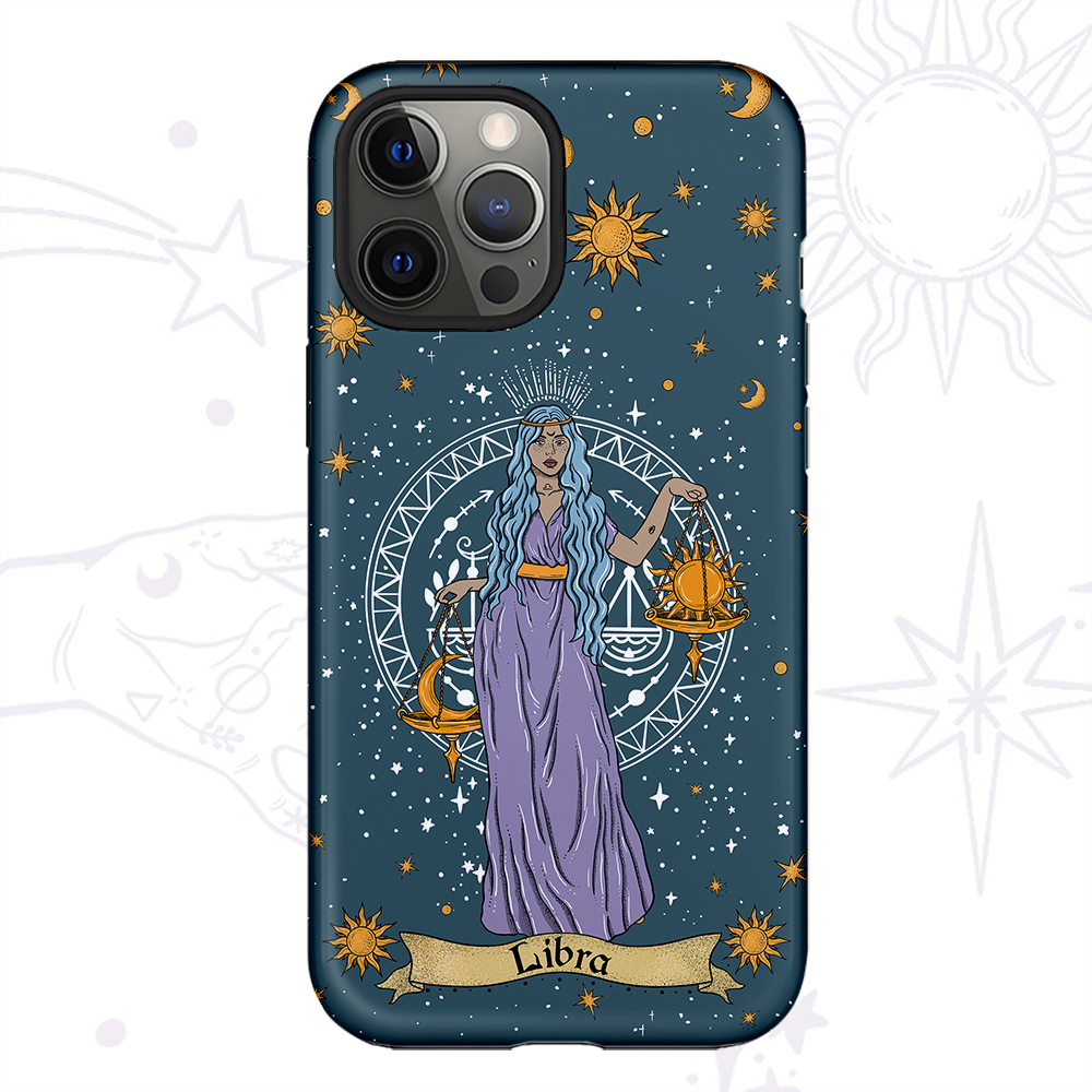 Purplehecate Libra Zodiac Phone Case