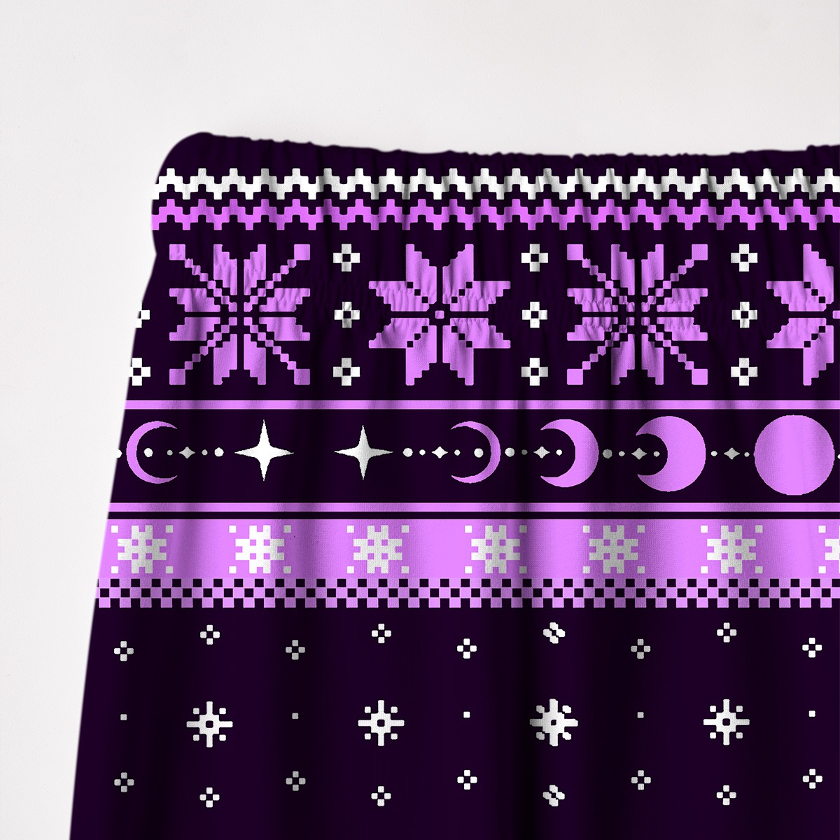 Purplehecate Snake And Moon Phase Christmas Pajamas