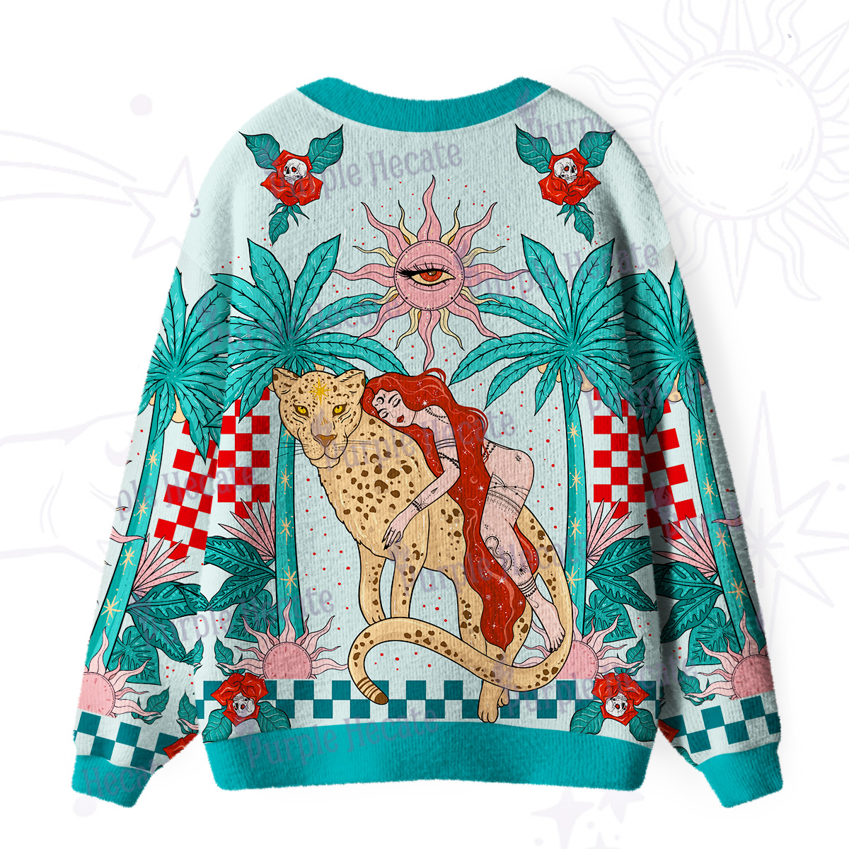 Purplehecate In My Delulu Era Ugly Cardigan Sweaters