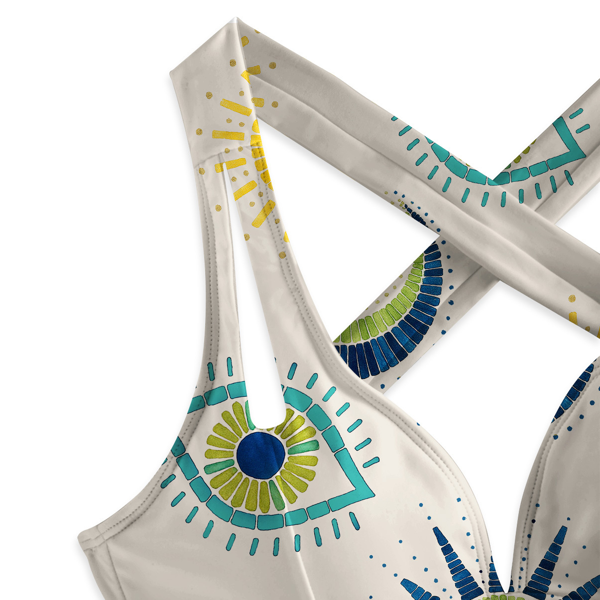 Purplehecate Sun Eye One-Piece Swimsuit