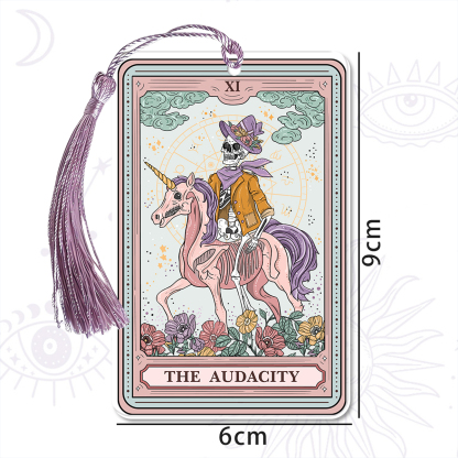 Purplehecate The Audacity Tarot Card Bookmark