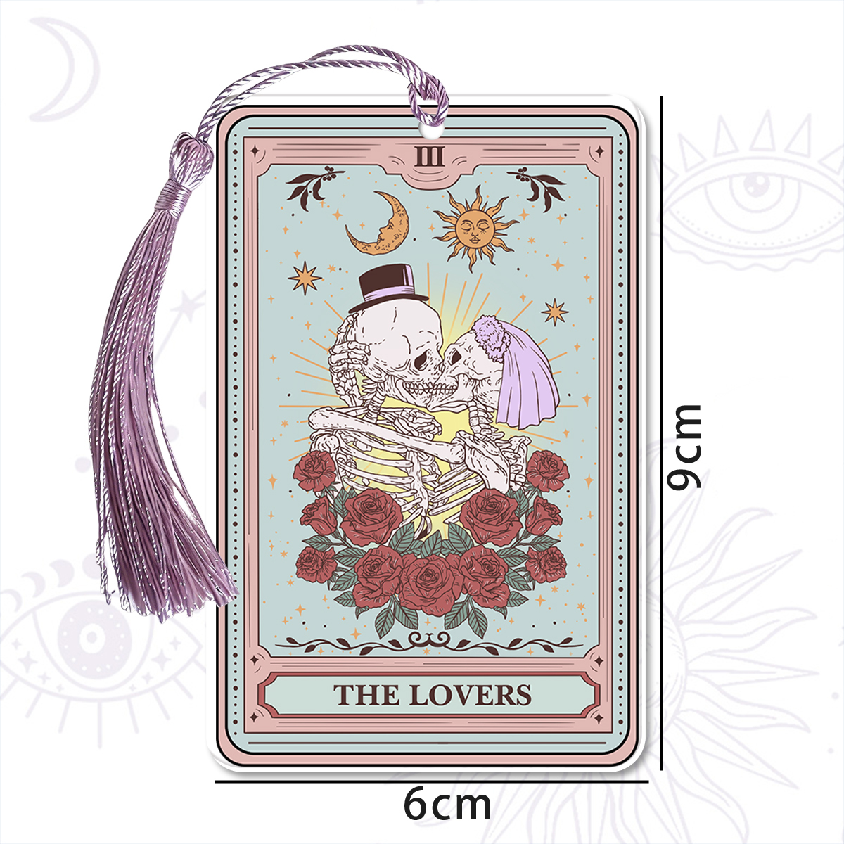 Purplehecate The Lovers Tarot Bookmark