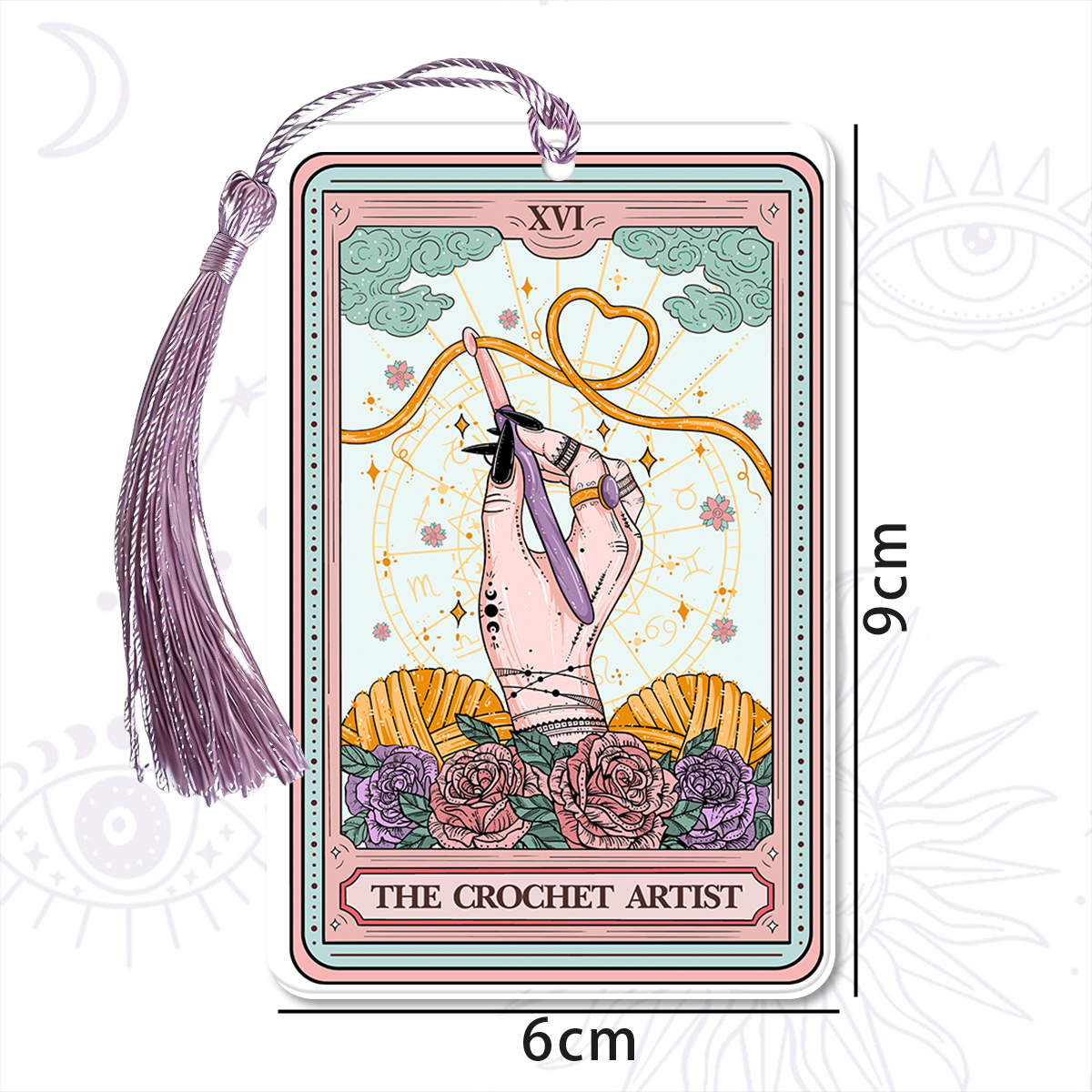 Purplehecate The Crochet Artist Tarot Card Bookmark