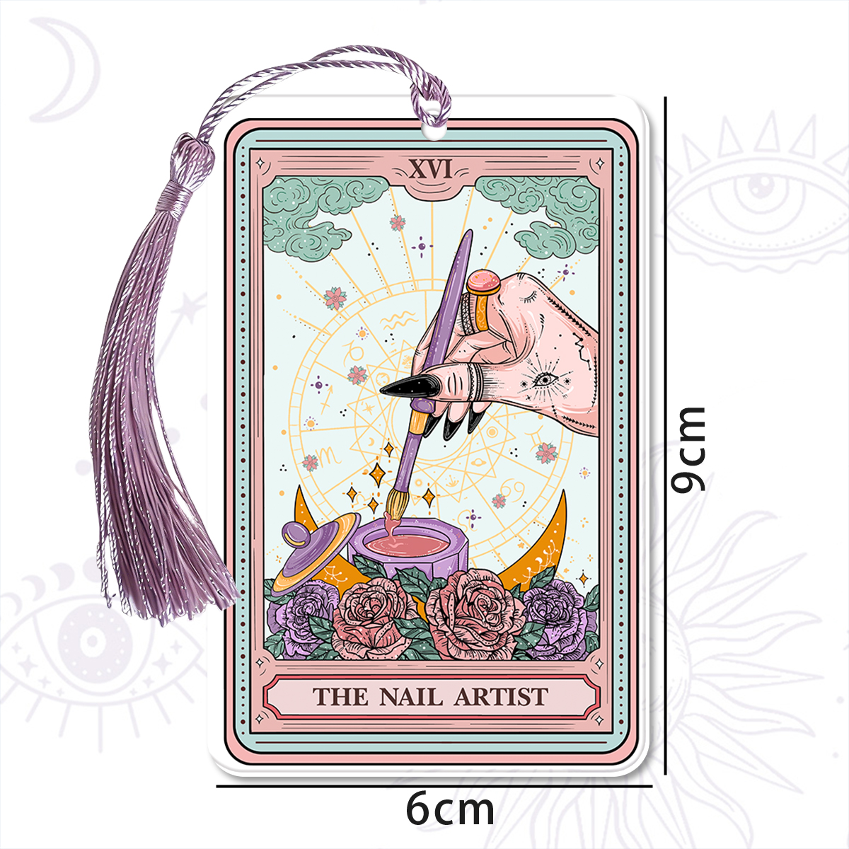 Purplehecate The Nail Artist Tarot Card Bookmark