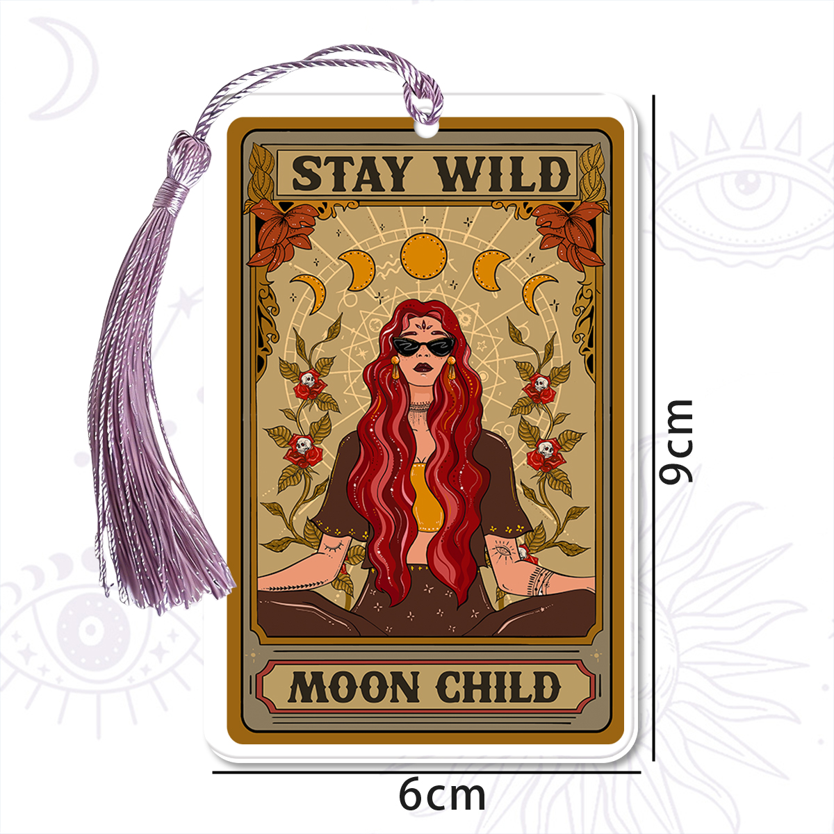 Purplehecate The Stay Wild Moon Child Oracle Card Bookmark