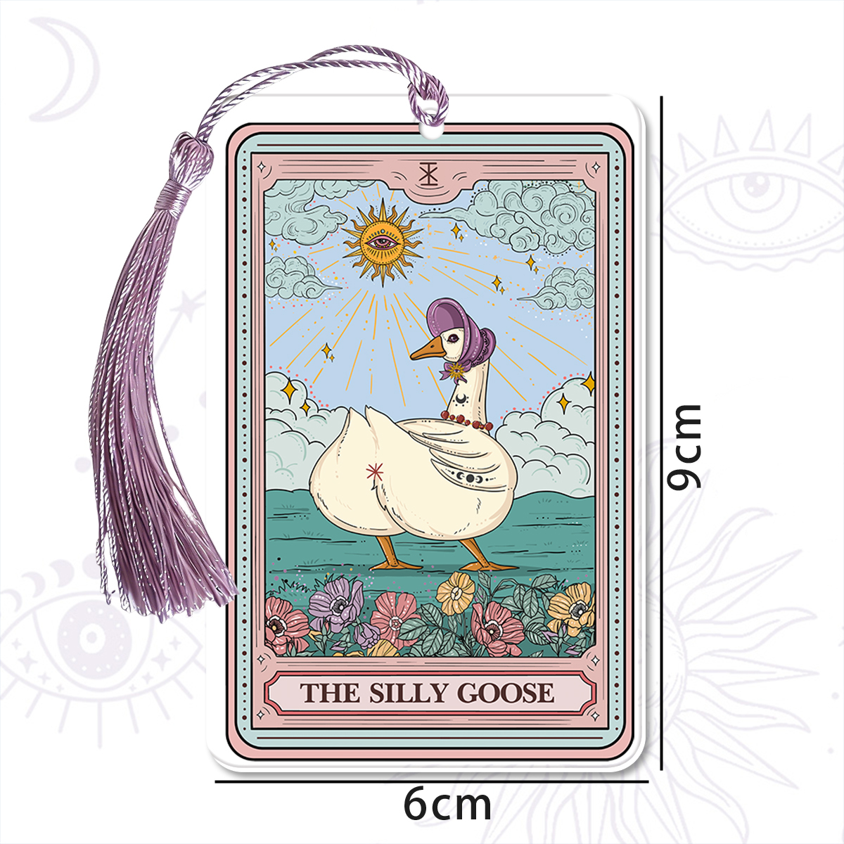 Purplehecate The Silly Goose Tarot Card Bookmark