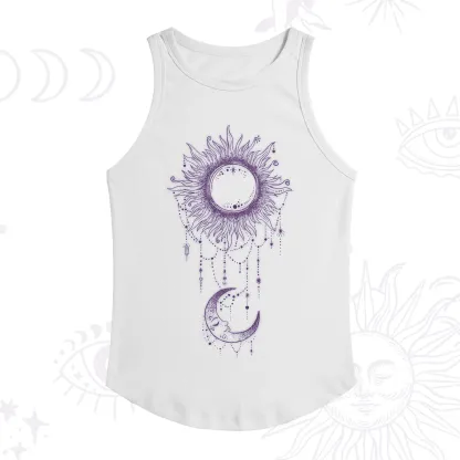 [Copy]Purplehecate The Audacity Tarot Card Ribbed Tank Top
