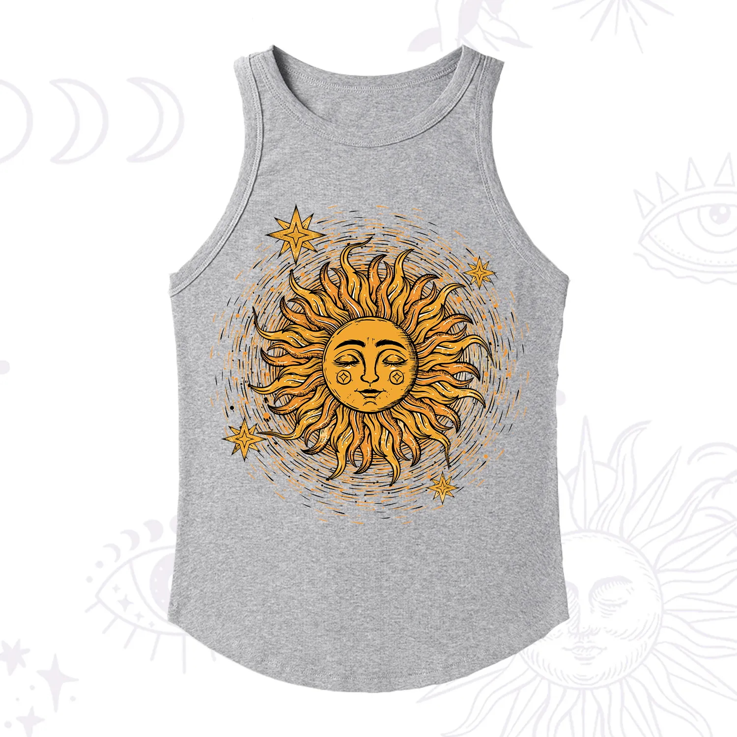 [Copy]Purplehecate Celestial Moon Racerback Tank Top