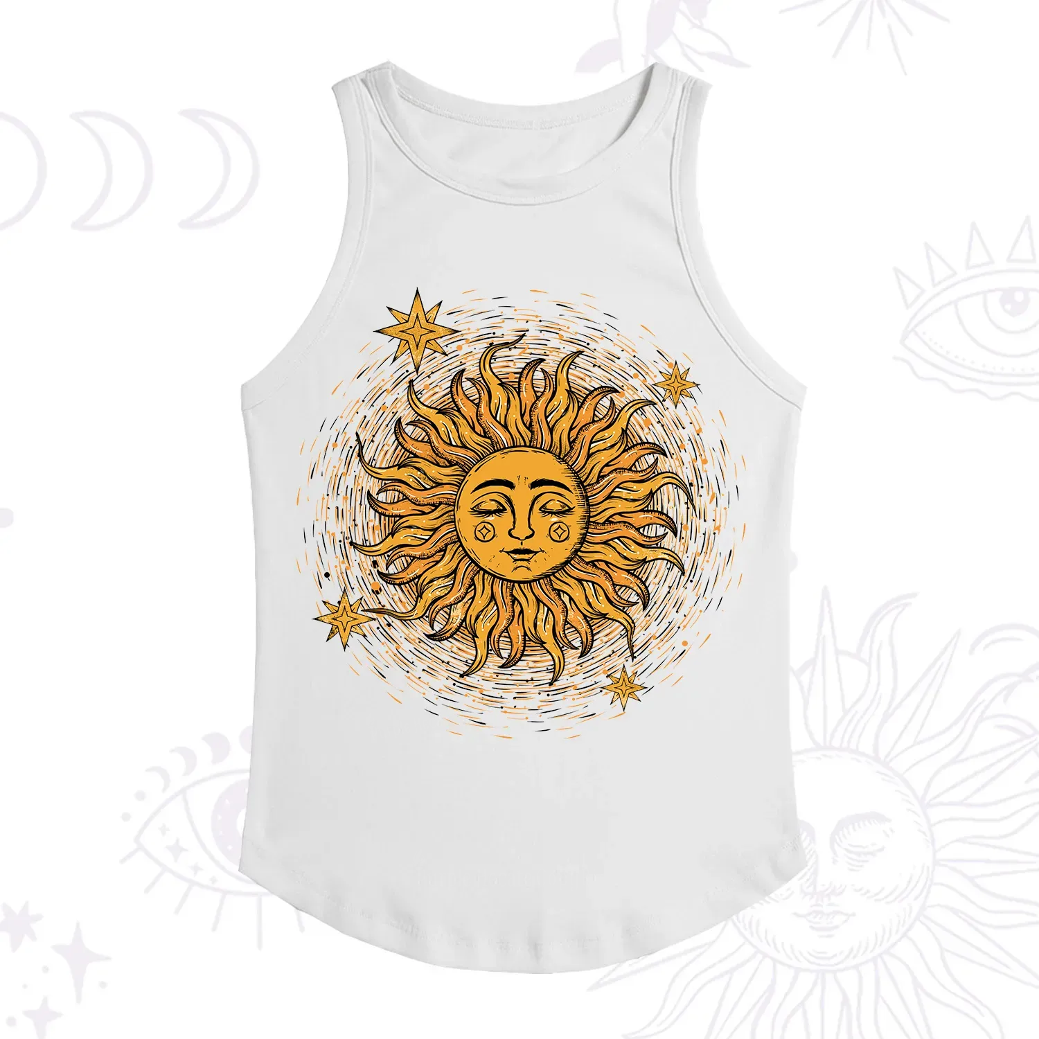 [Copy]Purplehecate Celestial Moon Racerback Tank Top