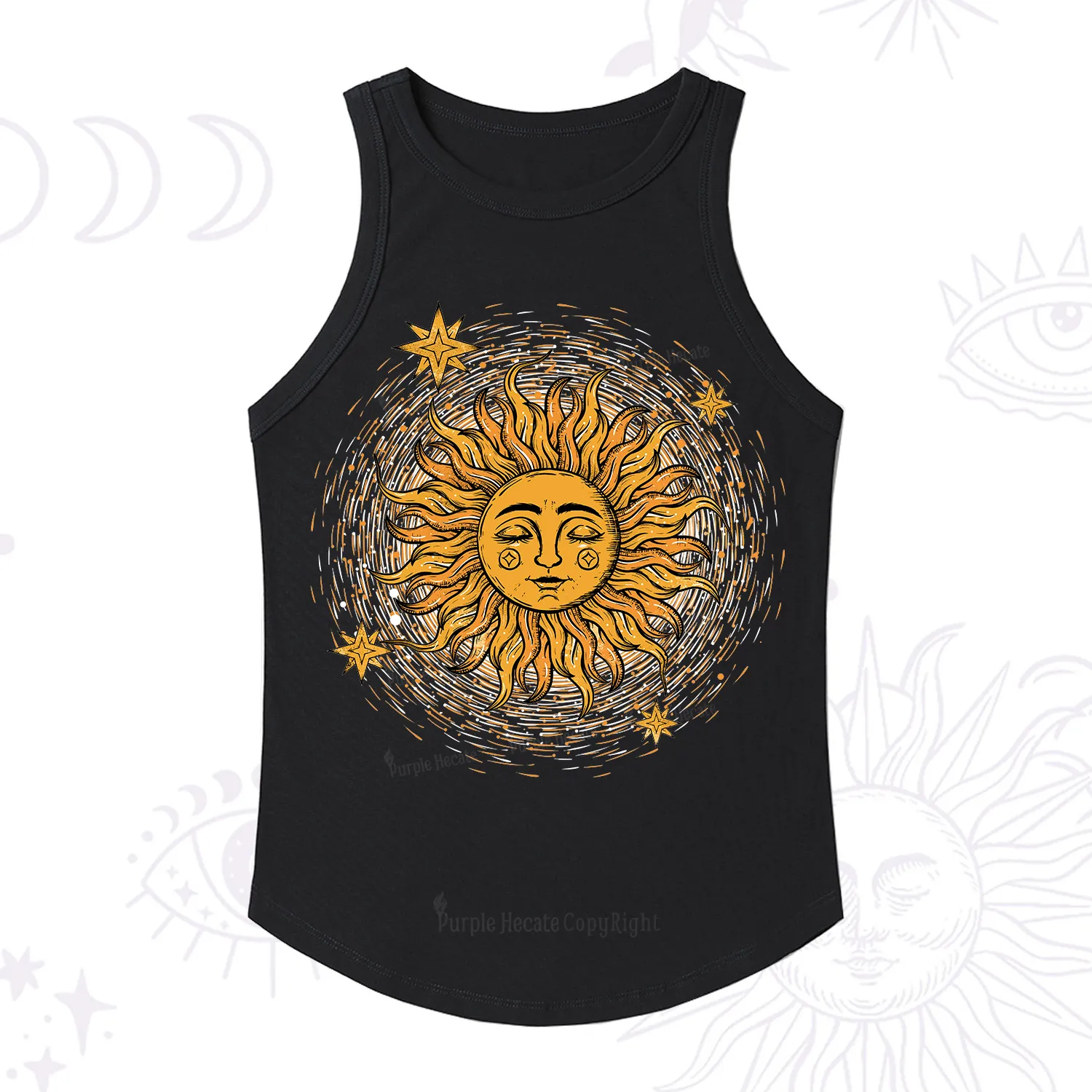 [Copy]Purplehecate Celestial Moon Racerback Tank Top