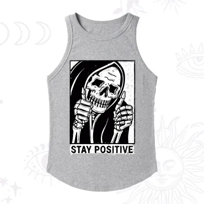 Purplehecate Stay Positive Racerback Tank Top