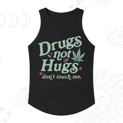 Purplehecate Sarcastic Weed Racerback Tank Top