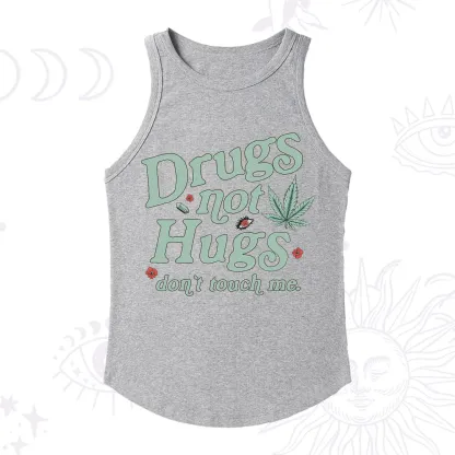 Purplehecate Sarcastic Weed Racerback Tank Top