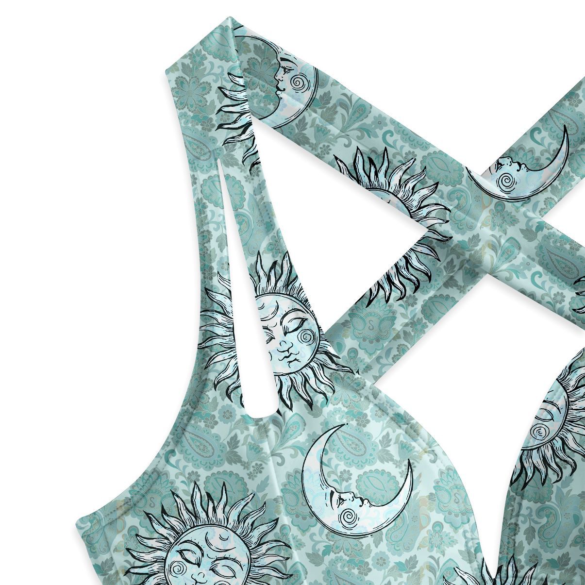 Purplehecate Sun & Moon Whispers One-Piece Swimsuit