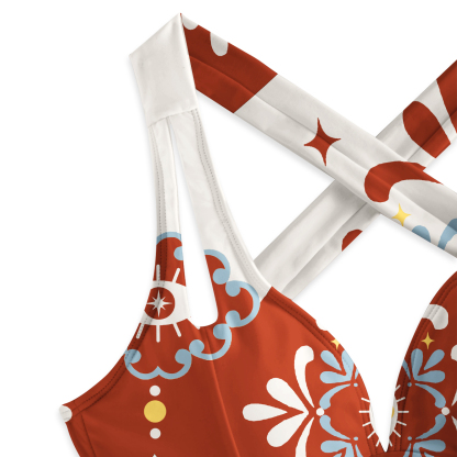 Purplehecate Celestial Oracle One-Piece Swimsuit