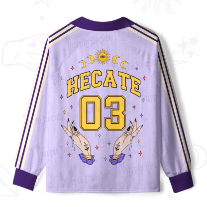 Purplehecate Hecate Moonlight Sorcery Long Sleeve Jersey Shirt