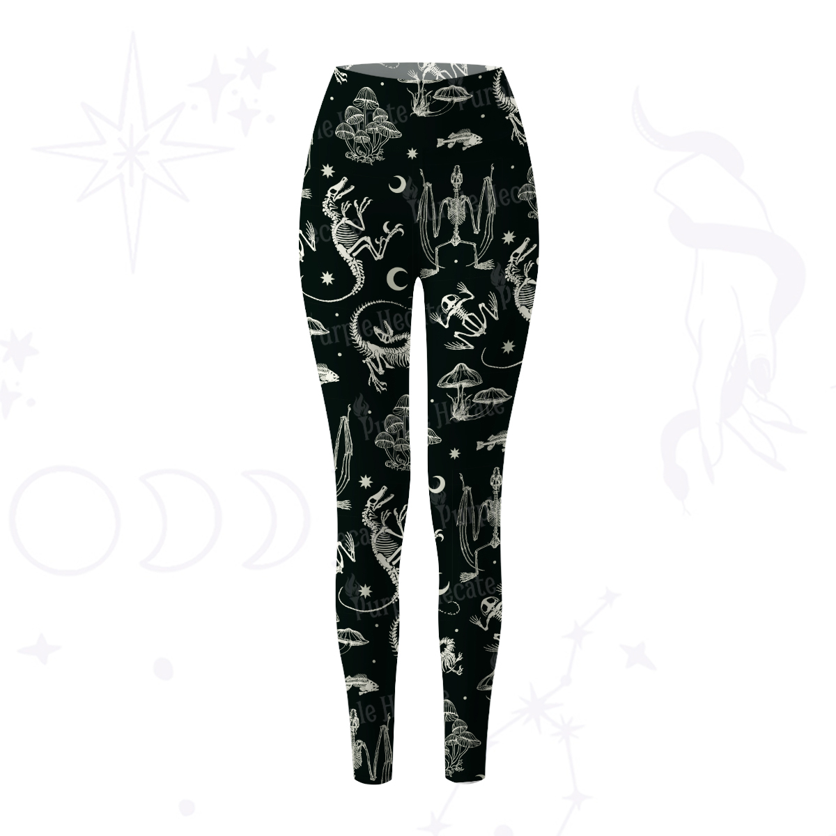 Purplehecate Prehistoric Fantasy Yoga Pants