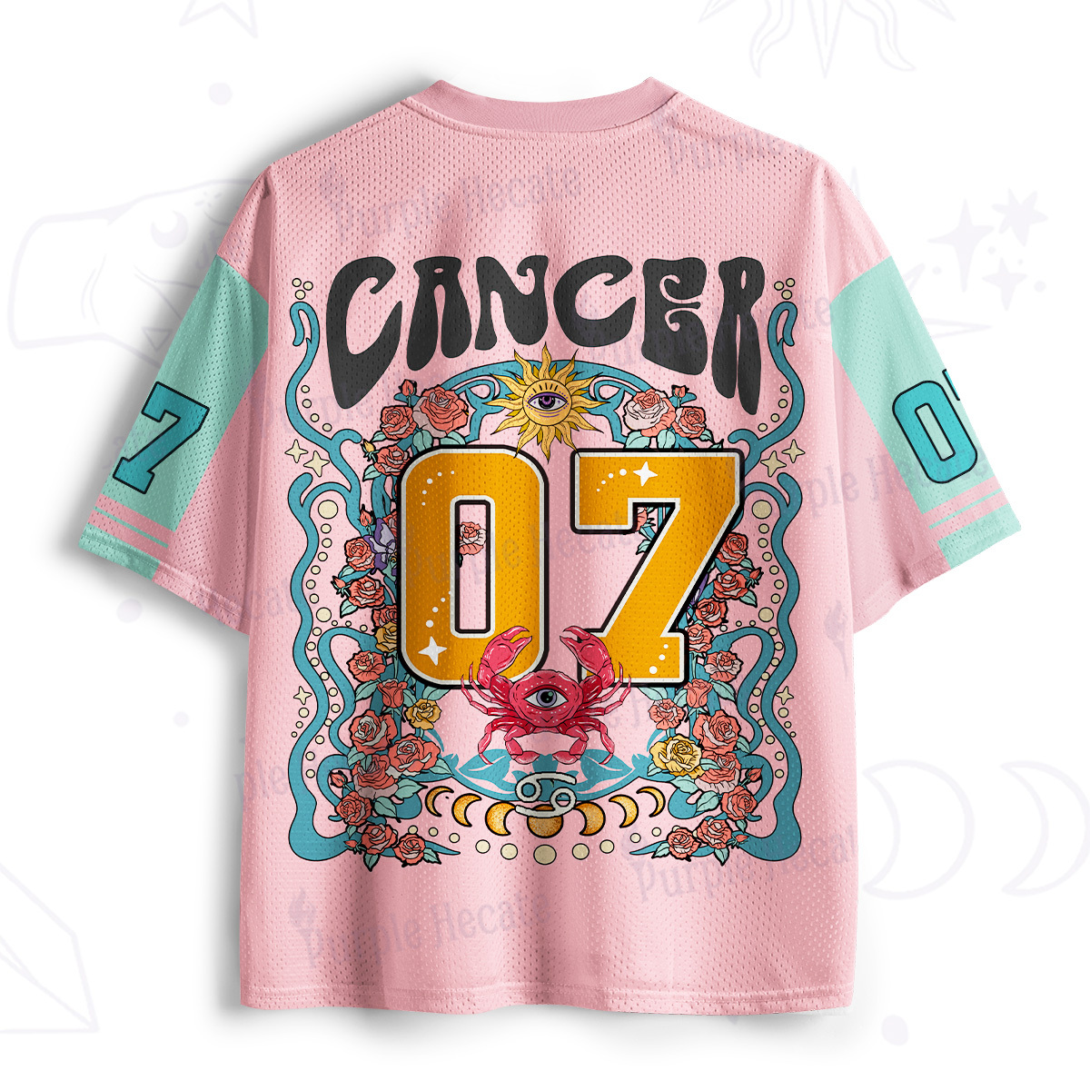 Purplehecate Cancer Spirit Zodiac Mesh Jersey