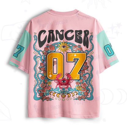 Purplehecate Cancer Spirit Zodiac Mesh Jersey