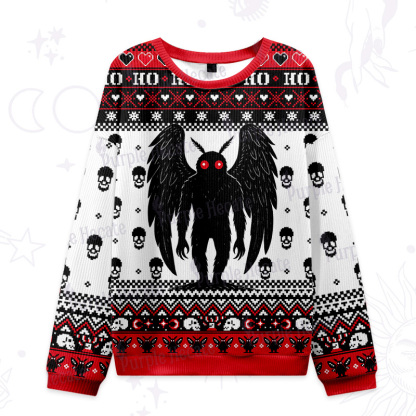 Purplehecate The Mothmen Ugly Christmas Sweatshirts