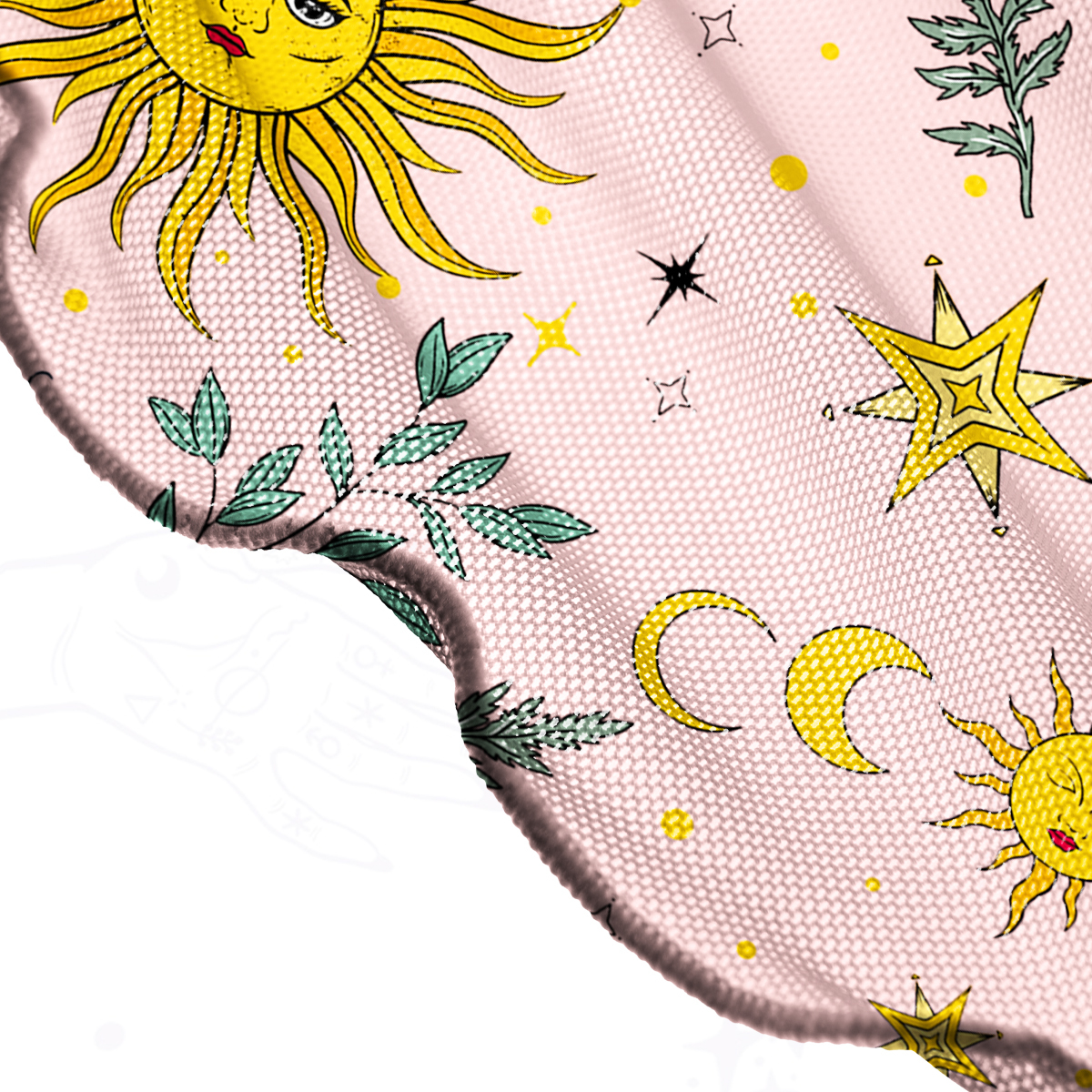 Purplehecate Magic Sun Mesh Cover Up Dress