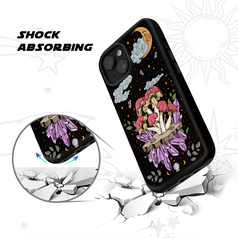 Purplehecate Fantasy Mushroom Phone Case