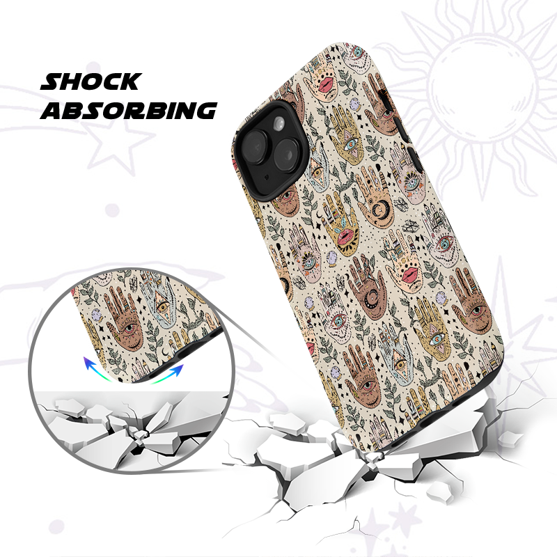 Purplehecate Helping Hands Phone Case
