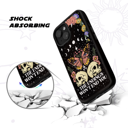 Purplehecate The Endings Won't End You Phone Case