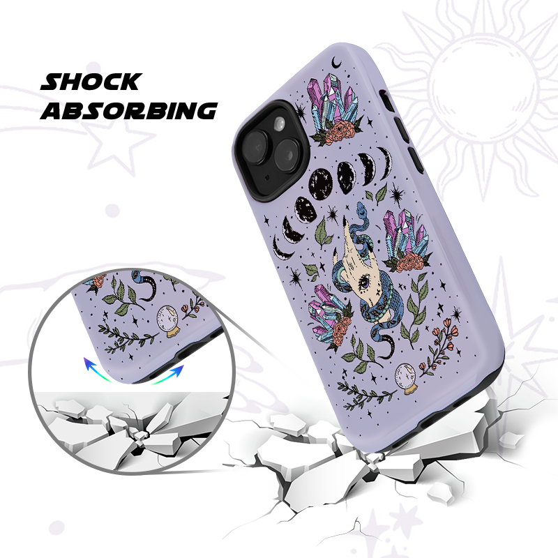Purplehecate Reach For The Moon Phone Case