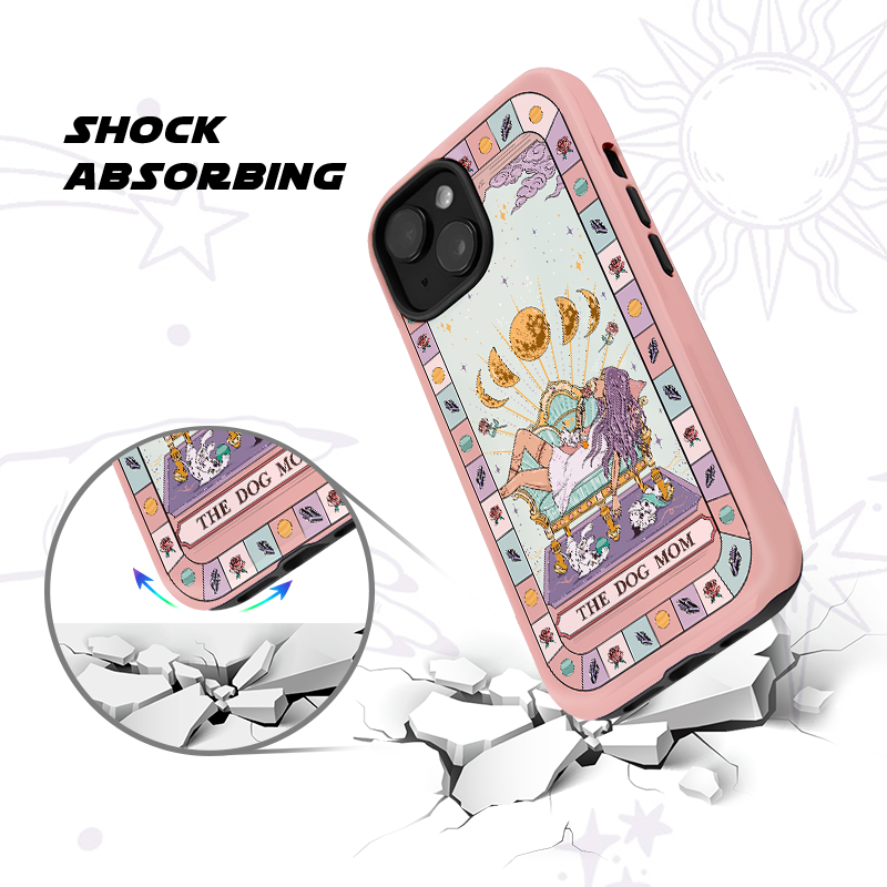 Purplehecate The Dog Mom Tarot Phone Case