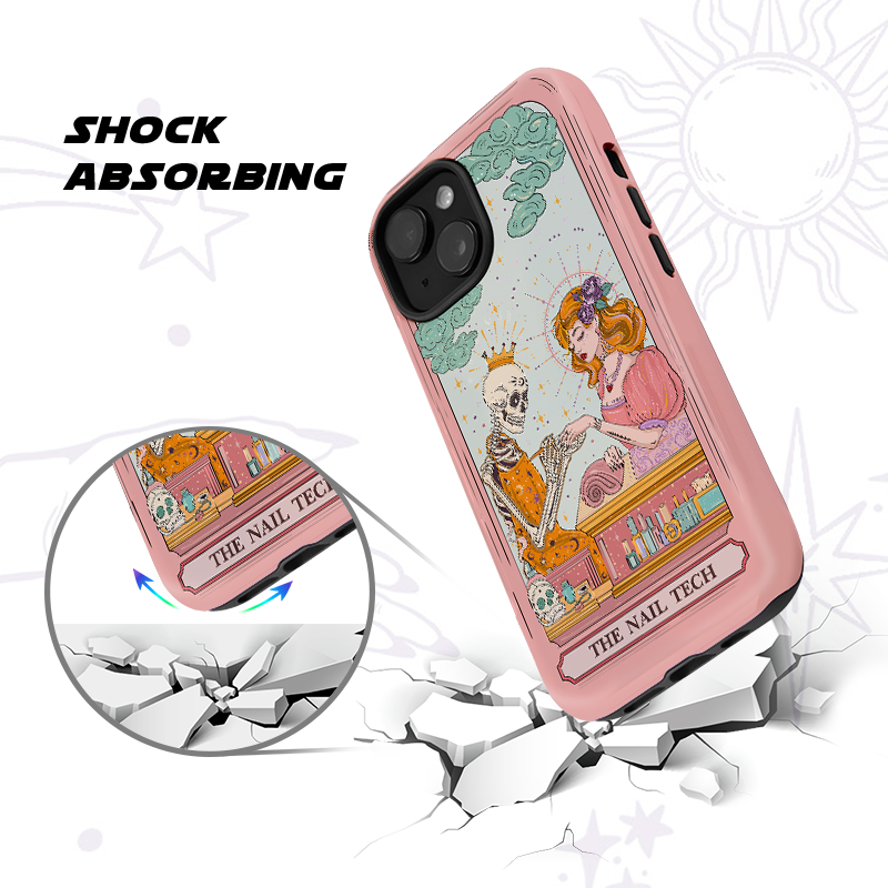 Purplehecate The Nail Tech Life Tarot Phone Case