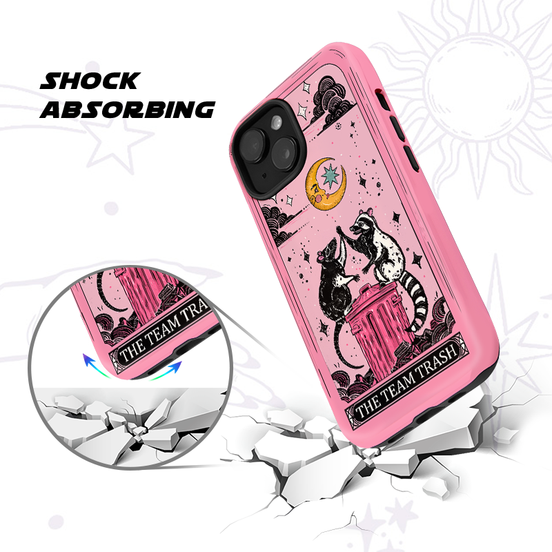 Purplehecate The Team Trash Opossum Tarot Phone Case