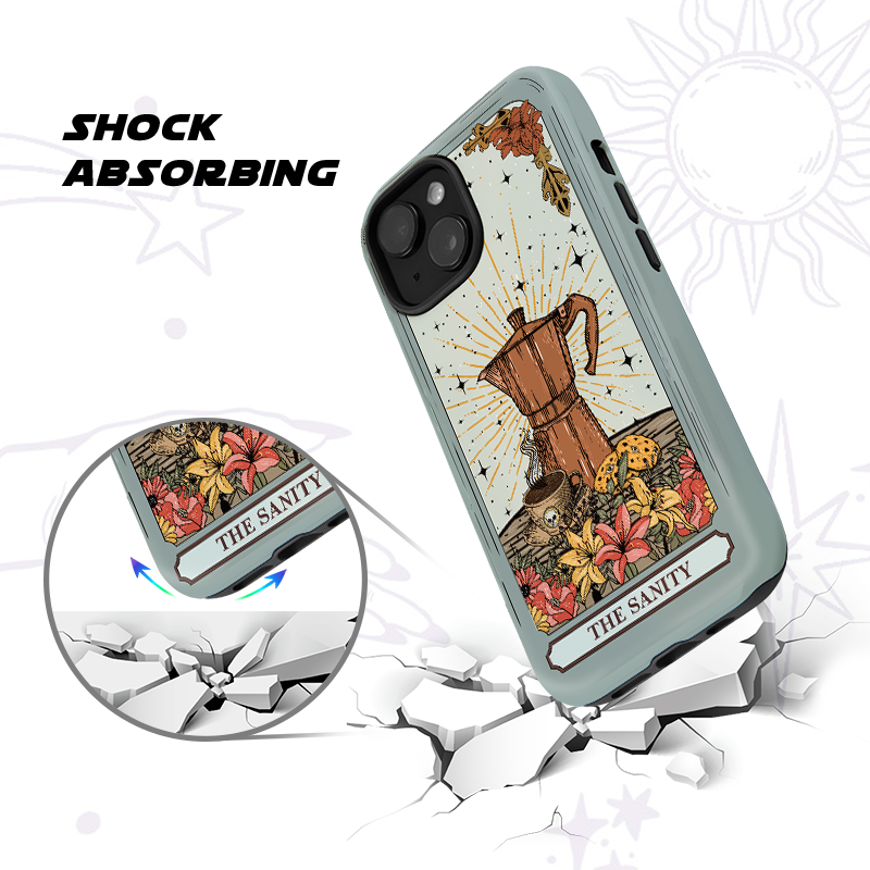 Purplehecate The Sanity Tarot Phone Case