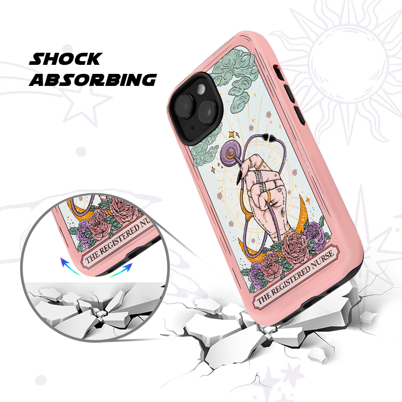 Purplehecate The Registered Nurse Tarot Card Phone Case