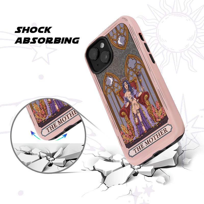 Purplehecate The Mother Tarot Card Phone Case