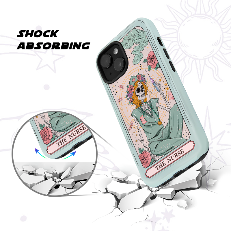 Purplehecate The Nurse Tarot Phone Case