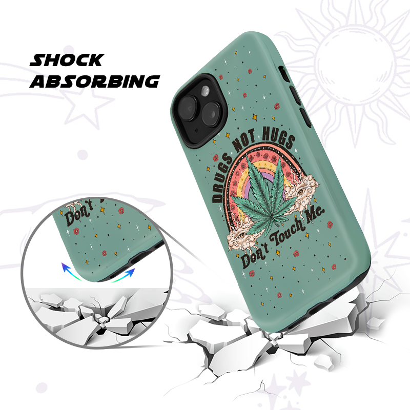 Purplehecate Drugs Not Hug Phone Case