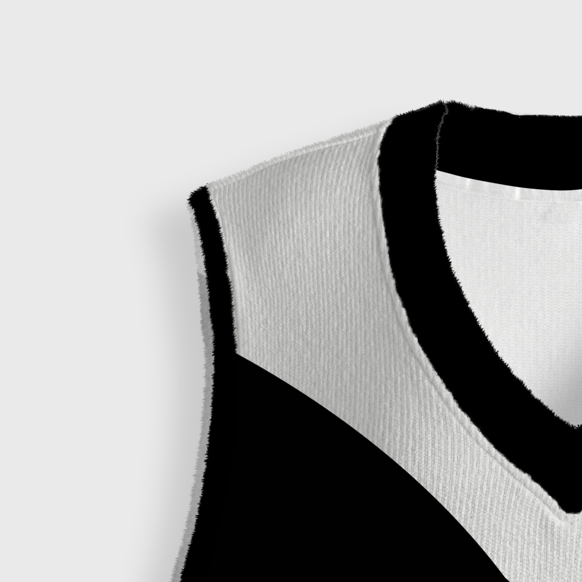 Purplehecate Curious Cats Ugly Sweater Vest