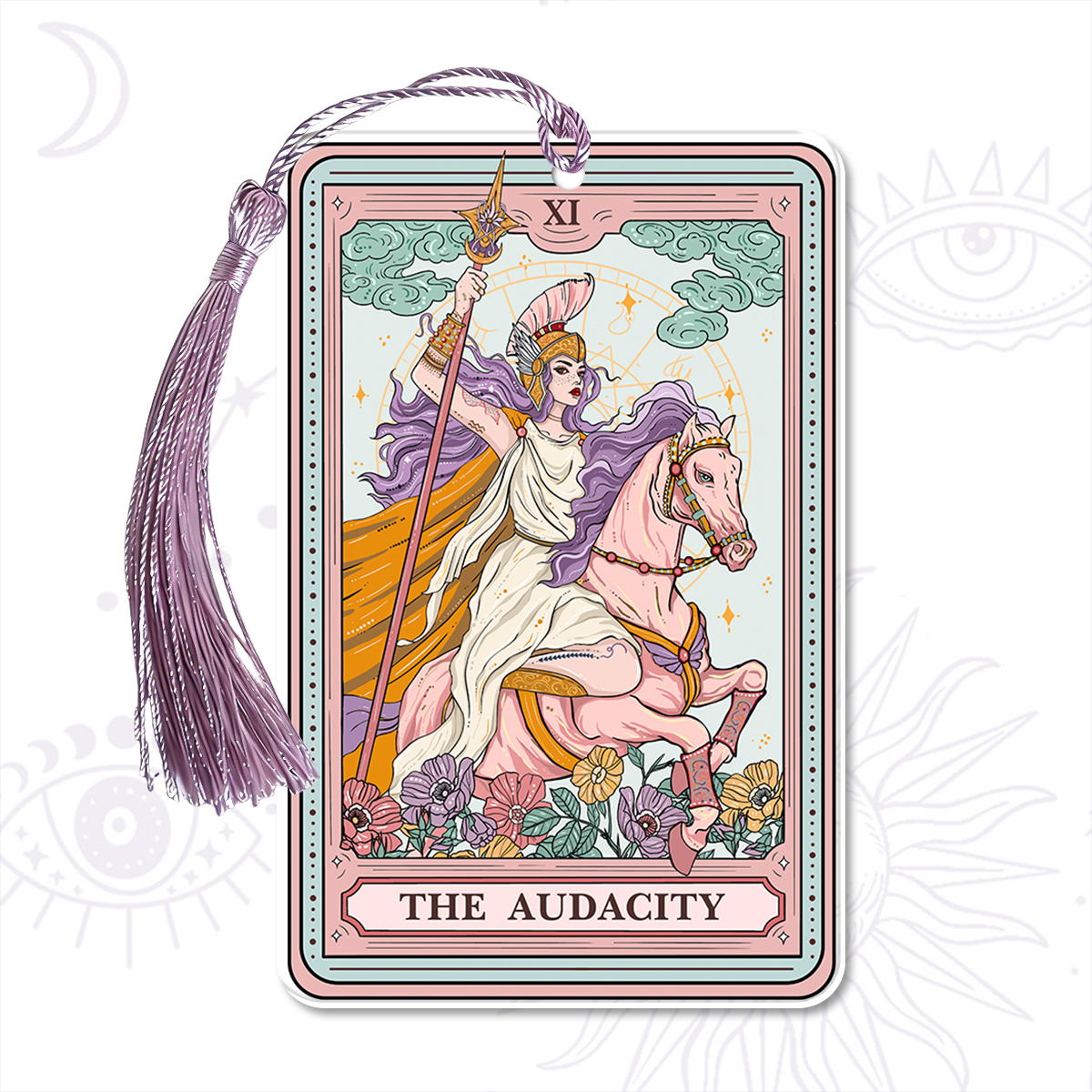 Purplehecate The Audacity Tarot Card Bookmark