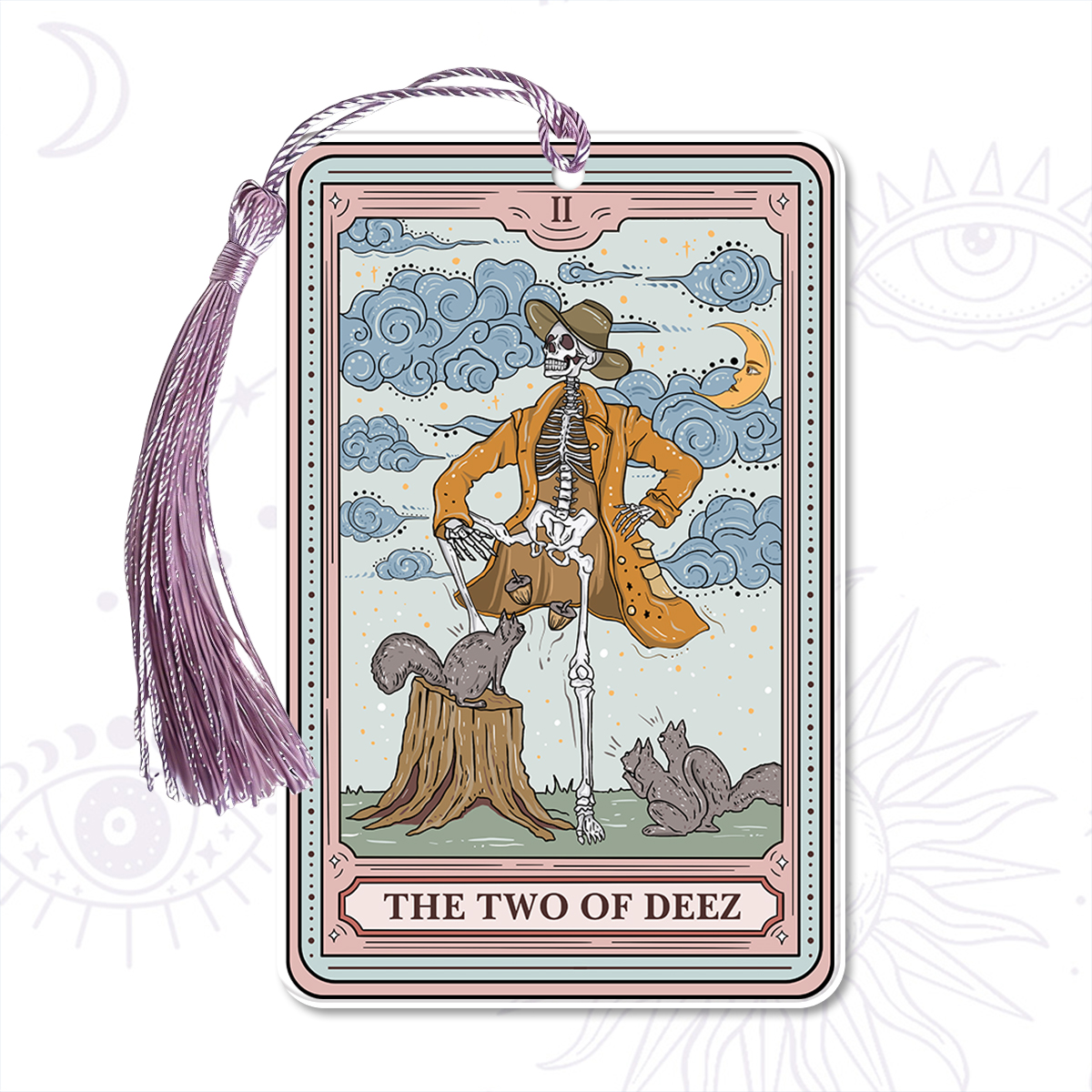 Purplehecate The Two Of Deez Tarot Bookmark