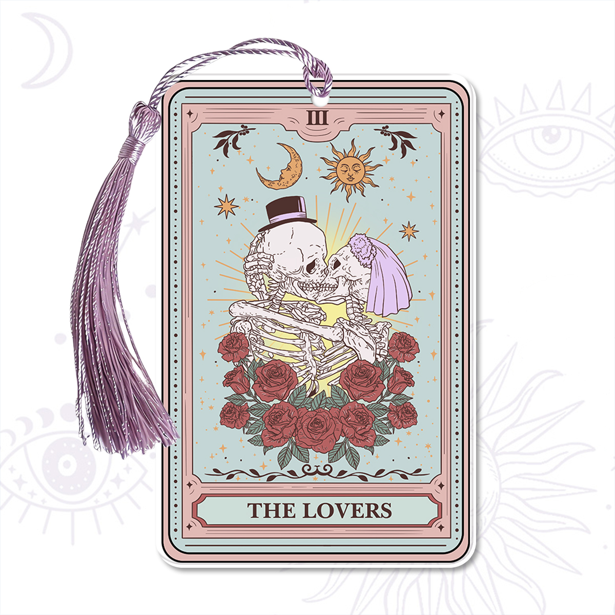 Purplehecate The Lovers Tarot Bookmark