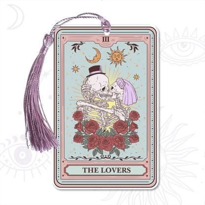 Purplehecate The Lovers Tarot Bookmark