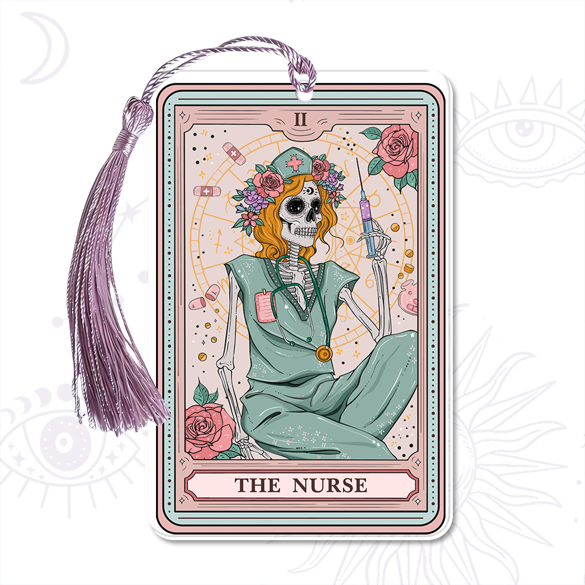 Purplehecate The Nurse Tarot Bookmark