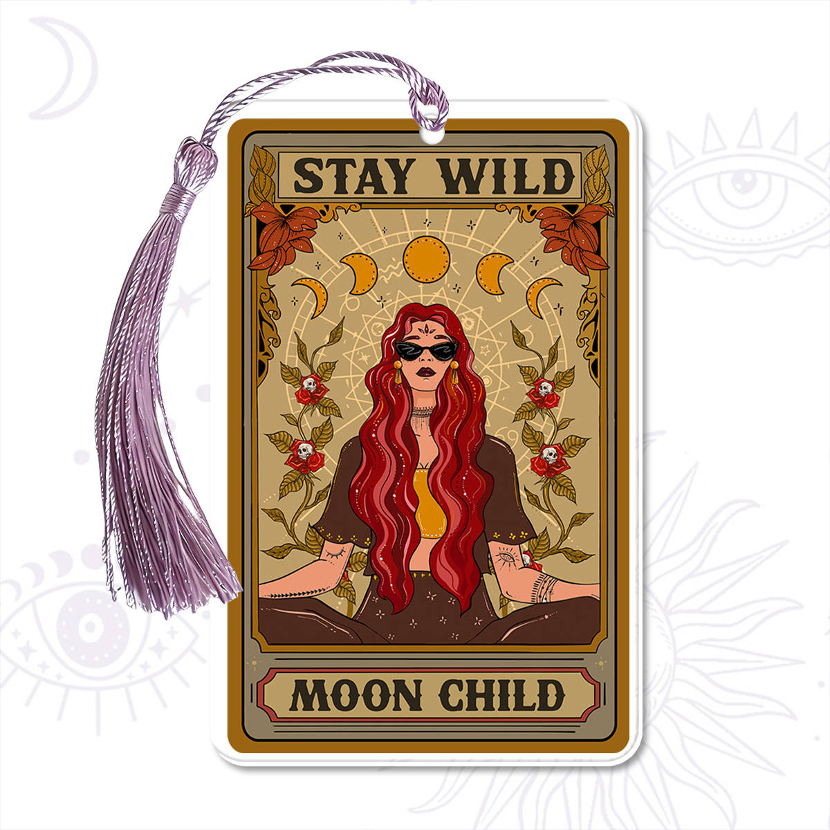 Purplehecate The Stay Wild Moon Child Oracle Card Bookmark